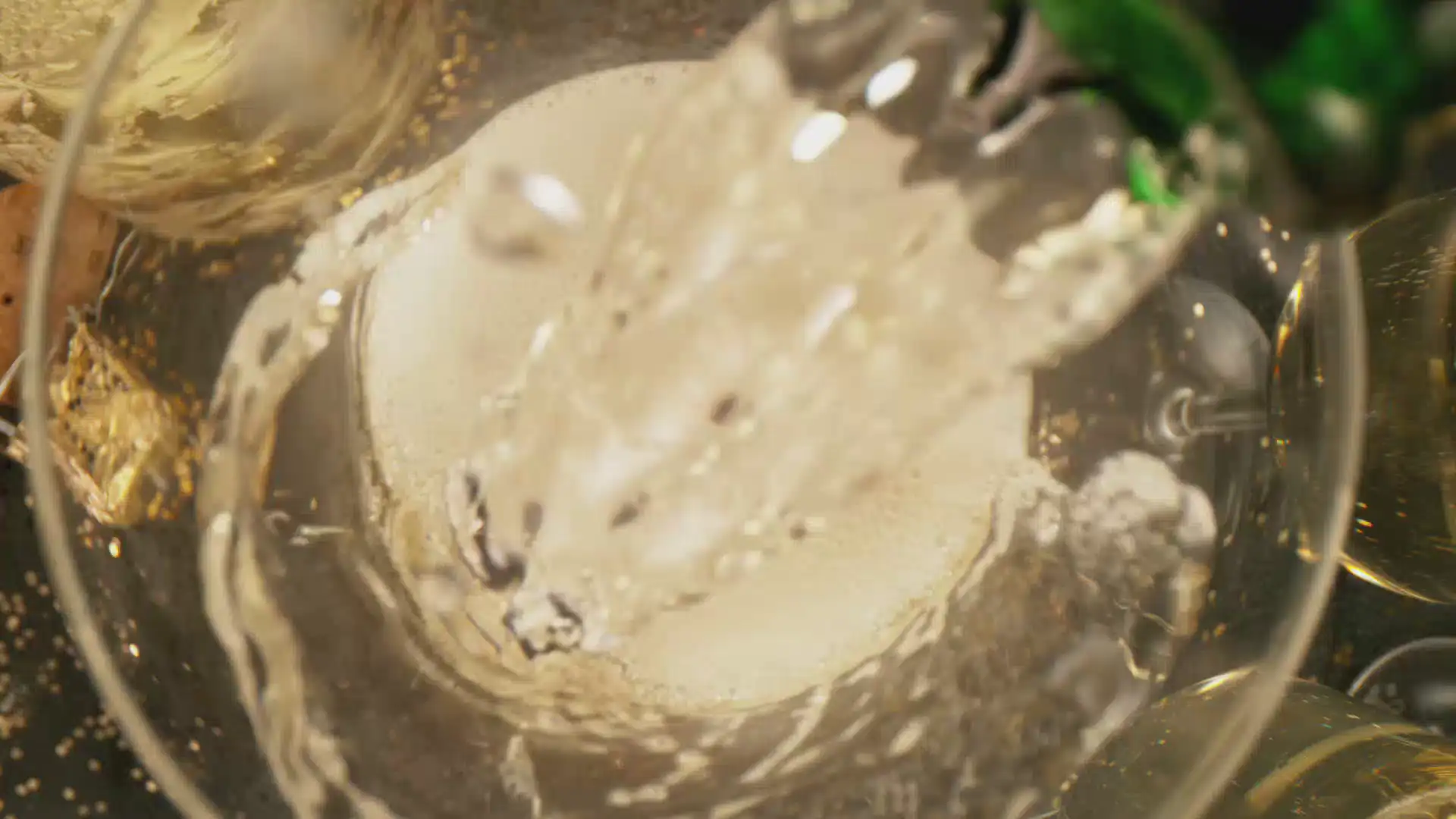 Pouring Champagne